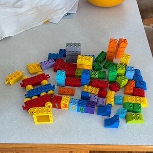 Extra LEGO Duplo Multicolor Building Blocks Set 91 pieces